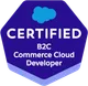 Salesforce Certified B2C Commerce Cloud Developer logo