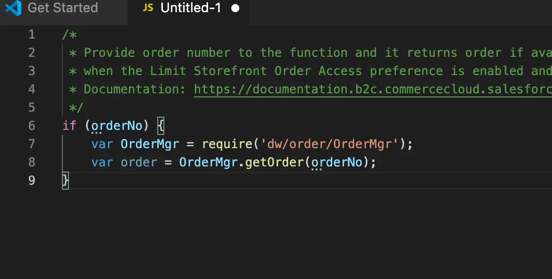 Sample snippet is printed