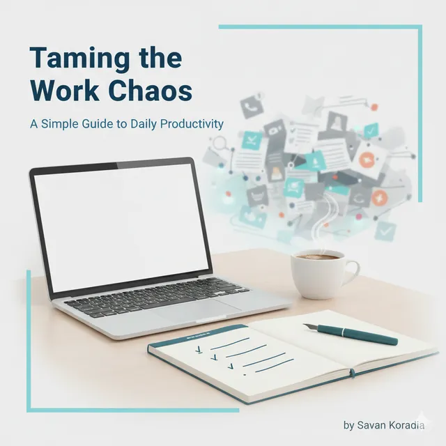 Taming the Work Chaos: A Simple Guide to Daily Productivity
